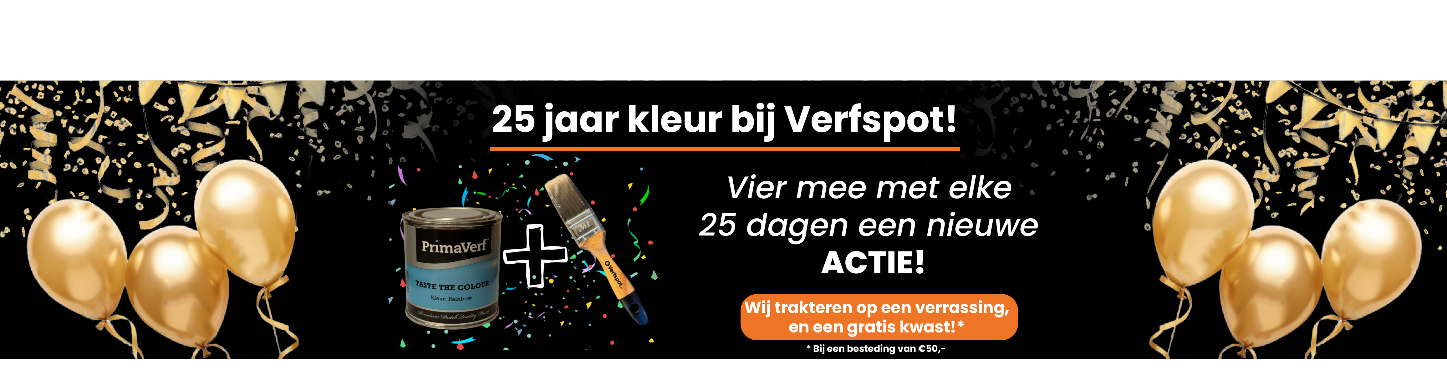 Gratis kwast + een verrassing!